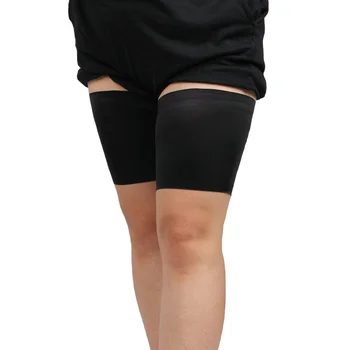 1 Çift Yaz Uyluk Bantları İç Yüksek Streç Anti Reşo Elastik Kaymaz Silikon Kadın bacak ısıtıcısı Anti Sürtünme Şerit