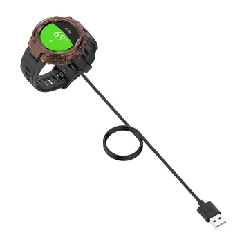 100cm/3.28 ft akıllı saat USB şarj kablosu Hatları Amazfit T-Rex A1918/GTR 42mm / GTR 47mm / GTS Şarj Kablosu Tel