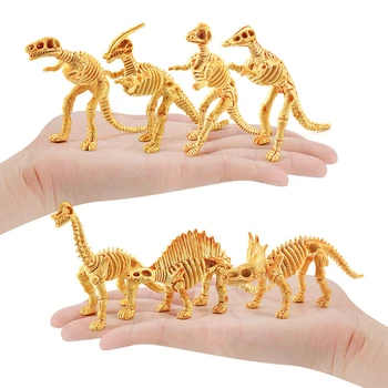 12 adet Dinozor Oyuncaklar Fosil İskelet Simülasyon Modeli Seti Mini Aksiyon Figürü Jurassic Eğitici Yaratıcı Oyuncaklar Boys İçin Çocuk