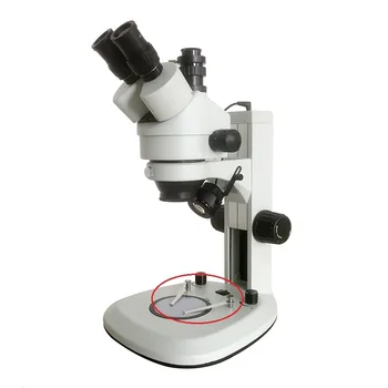 2 adet 5.5 cm veya 8.2 cm Biyolojik Stereo Mikroskop Tablet Klip Slayt Klip Sahne Numune Baskı Metal Stereomikroskop Aksesuarları