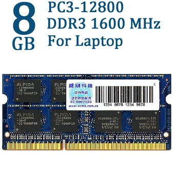 ADATA Dizüstü Bellek DDR3 DDR3L 2 GB 4 GB 8 GB 1600 MHz Ram SO DIMM 204 pin 1600 1333 Lenovo ThinkPad İçin HP 1.5 V PC3-12800u RAMs