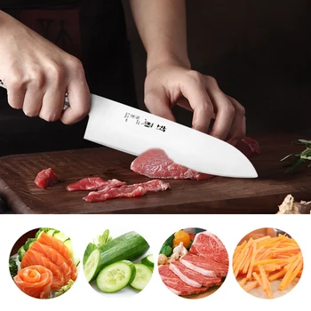 Paslanmaz Çelik şef Bıçağı Sashimi Bıçak Santoku Bıçak Japon Mutfağı Bıçak Sığır Bıçak Keskin Bıçak Et Kesme Aleti