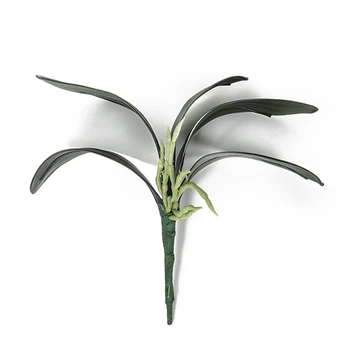 Phalaenopsis Yaprak Yapay Bitki Dekoratif Çiçekler Yardımcı Malzeme çiçek dekorasyonu Orkide Yaprakları Gelin Düğün Dekor