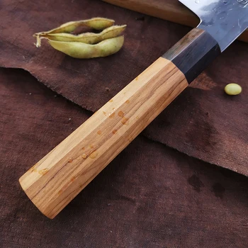 Şef bıçağı Yüksek Karbonlu Kompozit Çelik El dövme Japon Tarzı Keskin Mutfak Bıçakları Pişirme Dilimleme Araçları Balık bıçağı