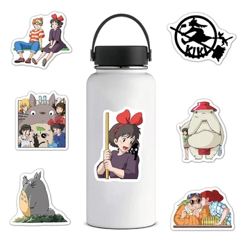 10/30/50/100 ADET Anime Çıkartmalar Mix Miyazaki Hayao Ruhların Kaçışı Çıkartmalar Dizüstü Telefon Bagaj Araba Gitar Çocuk Karikatür Sticker Oyuncak