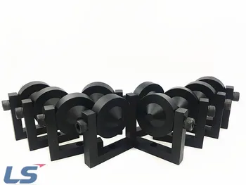 10 adet 90 Derece Mini Prizma Leica Toplam İstasyonu İçin L Bar Prizma İzleme Prizma Reflektör Eşdeğer GMP104