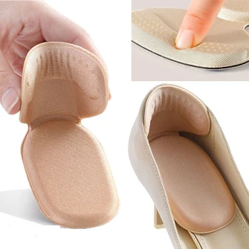 2 adet Ayakkabı Topuk Tabanlık Ayak Topuk Pedi spor ayakkabı Ayarlanabilir Aşınma Önleyici Ayak Ekler Tabanlık Topuk Koruyucu Sticker Astarı Börek