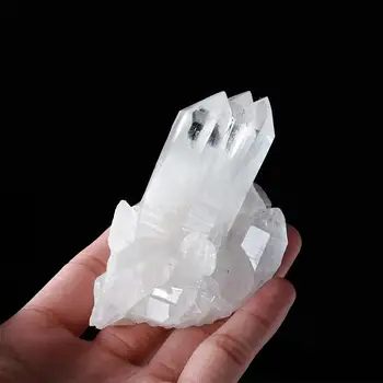 20-80g Doğal Beyaz Kristal Küme Kuvars Sağlık Şifa Reiki Taş Noktası Numune Ev Dekorasyon Kristaller