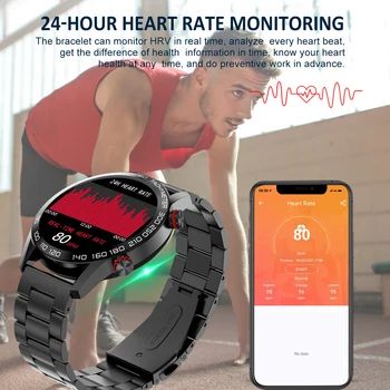 2022 Yeni Bluetooth Çağrı akıllı saat Erkekler AMOLED 390 * 390 HD Ekran Saat Spor Spor İzci IP67 Su Geçirmez Smartwatch Android
