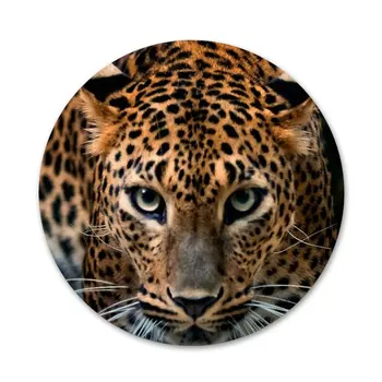 58mm Hayvan Jaguar Broş Pin Cosplay Rozeti giysi aksesuarları Sırt Çantası Dekorasyon Hediye