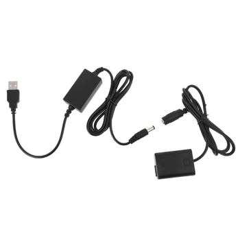 5V 2A USB NP-FW50 Kukla Pil Eliminator güç kaynağı adaptörü Sony A7 A7RII A6500 A6400 A6300 A6100 A6000