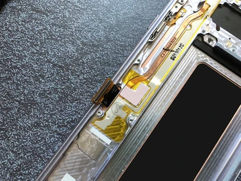 AAA ORİJİNAL SÜPER AMOLED S8 LCD için çerçeve ile SAMSUNG Galaxy S8 G950 G950F Ekran S8 Artı G955 G955F dokunmatik ekran digitizer
