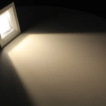 Aisilan su geçirmez LED Downlight mutfak banyo Spot ışık kare alüminyum tavan lambası CREE çip CRI 93