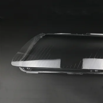 Audi için A6 C6 2004-2011 Farlar Plastik Kapak Şeffaf Abajur Farlar Kapak Cam Far Kabuk Araba Aksesuarları