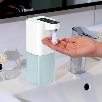 Banyo Otomatik Sabunluk Fotoselli Kızılötesi Sensör Şarj Edilebilir Köpük /Sprey /Jel Tarzı Sabunluk Mutfak için