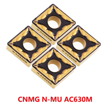 CNMG1204 CNMG120408 CNMG120412 NMU AC630M Karbür Uçlar CNMG 120408 120412 Torna Kesici Dönüm Aracı CNC Kesme 100 % Orijinal
