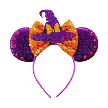 Disney Kız Mickey Minnie Kafa Bandı Çocuklar Cadılar Bayramı Partisi Elbise Şapkalar Dondurulmuş Elsa Avengers Örümcek Adam Kafa Bandı Aksesuarları