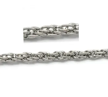 Doreen Kutusu Güzel 10 M Gümüş Renk Bağlantı Zincirleri 2mm x 0.45 mm (B20213)