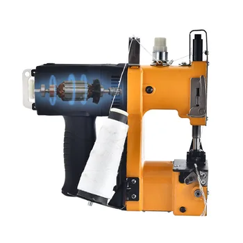 GK9-886 Tekstil Sanayi Taşınabilir Elektrikli Dikiş Makinesi Sızdırmazlık Dokuma Çanta Ambalaj Otomatik Ev Yüksek Hızlı Giyim