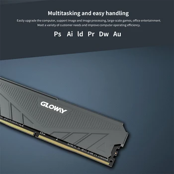 Gloway Memoria Ram ddr4 8GB 3200mhz 16GB 3000mhz İçin uyumlu masaüstü bellek ısı emici ile