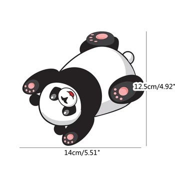 Güzel Panda Çıkartmalar Dev Panda Scooter Kask Duvar Araba Pencere Sticker Parti Malzemeleri Dizüstü Dev Pandalar