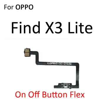 Güç AÇIK kapalı Sessiz Anahtarı Kontrol Anahtarı Ses Düğmesi Flex Kablo OPPO Find X İçin X2 X3 Pro Lite Yedek Parçalar