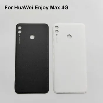 Huawei Enjoy Max için 4G Arka Arka pil bölmesi kapağı Konut Değiştirme Onarım Parçaları İçin Huawei Enjoy Max4G Siyah testi iyi