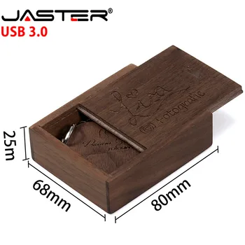 JASTER USB 3.0 yaratıcı aşk kalp usb + KUTU flash sürücü 4GB 8GB 16GB 32GB 64GB usb 2.0 hediye pendrive LOGO (ücretsiz özel logo)