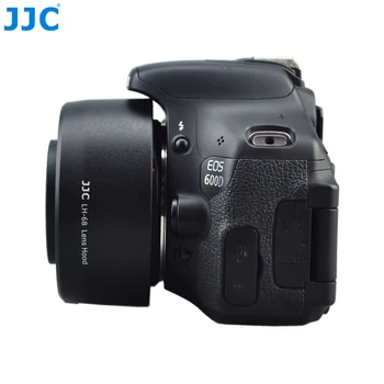 JJC ES-68 Geri Dönüşümlü Lens Hood ile Uyumlu Canon EF 50mm F1.8 STM canon lensi 1D 5D 6D 90D 80D 800D 750D 200D II 1200D