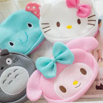 Kawaii Sevimli Temizleme Çantası Taklit Yıkama Torbası çamaşır sepeti Sutyen Bakımı İç Çamaşırı Sanrio Hello Kitty Mymelody Anime Oyuncaklar Kızlar için