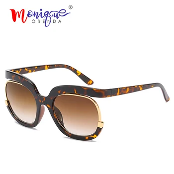 Lüks boy güneş kadınlar vintage marka kedi göz yarım çerçeve gözlükleri erkek kadın lady shades óculos de sol yeni UV400