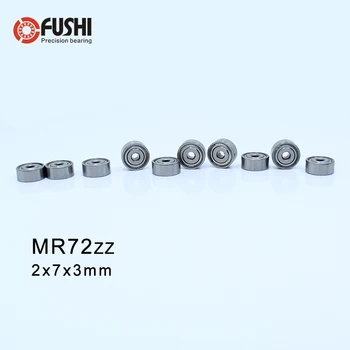 MR72ZZ Rulman ABEC-1 (10 ADET) 2*7*3 mm Minyatür MR72 ZZ Bilyalı Rulmanlar WML2007 ZZX R-720ZZ Y03