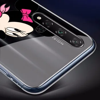 Mutlu Minnie Mouse Silikon Kapak Xiaomi Redmi İçin 10 9T 9 9C 9A 9AT 9i 8 8A 7 6 Pro 7A 6A 5 5A 4X S2 Artı telefon kılıfı