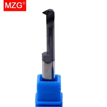 MZG 1 ADET KARIŞTIRMA Küçük Delik İplik İşleme CNC torna makinesi Karbür Tungsten Çelik 4mm 6mm Sıkıcı Diş Dönüm Aracı