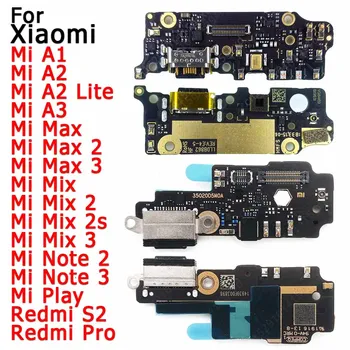 Orijinal şarj portu Xiao mi mi mi x 2 S Max 2 Not 3 Oyun A1 5X A2 Lite 6X A3 kırmızı mi S2 Pro Şarj Kurulu Usb Bağlantı Parçaları