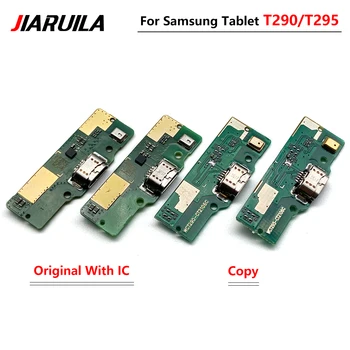 Orijinal şarj standı Kurulu Samsung Galaxy Tab İçin Bir 8.0 2019 SM-T290 T290 SM-T295 T295 Şarj Portu Bağlayıcı Flex Kablo