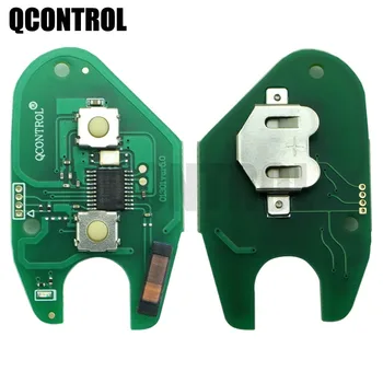 QCONTROL 2 Düğme Araba Uzaktan Anahtar 433 mhz ID46 Çip Transmister için Renault Trafik Usta Vivaro Movano Kangoo Ne72 Bıçak