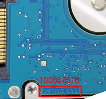 Sabit disk parçaları PCB kartı baskılı devre 100657576 Seagate 2.5 SATA hdd veri kurtarma sabit sürücü tamir ST750LX003