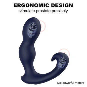 Seks Oyuncakları Erkek prostat masaj aleti Anal Vibratörler Kablosuz Uzaktan Titreşimli Butt Plug Giyilebilir Yapay Penis Vibratörler Erkekler Kadınlar İçin