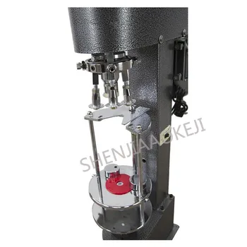 SK-40A şişe kapatma makinesi 1200 kez / h Kap kilit makinesi 0.37 KW Maden suyu şarap plastik kilit kapağı makinesi 50 / 60Hz