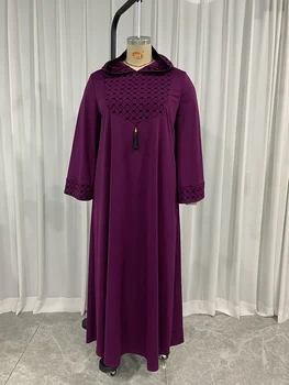 TOLEEN Kadın Artı Boyutu Maxi 2022 Bahar Rahat Şık Zarif Uzun Kollu Çarşafımın Müslüman Türkiye Parti Akşam Düğün Giyim Elbise