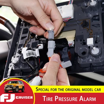 Toyota FJ Cruiser için lastik Basıncı Alarmı lastik basıncı Sensörü FJ Cruiser Lastik Basıncı Algılama Ekran Monitör Sistemleri