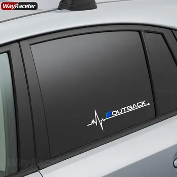 Yansıtıcı Pencere Sticker Subaru Forester İçin Çıkış Legacy XV WRX BRZ Outback Crosstrek Exiga Levorg Tribeca Solterra Impreza