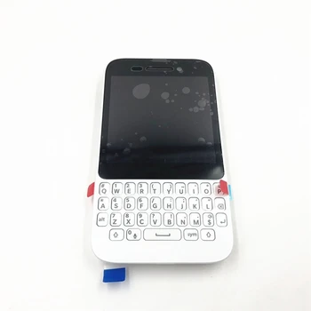 Yeni BlackBerry Q5 Tam Konut lcd ekran dokunmatik ekran digitizer + Çerçeve Çerçeve + Klavye + pil bölmesi kapağı