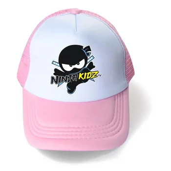Yeni Moda Çocuk Beyzbol Şapkası Sonbahar Bahar Bebek Erkek Kız Şapka Karikatür Snapback Çocuklar Hip Hop Şapka NİNJA KİDZ Güneş Kapaklar