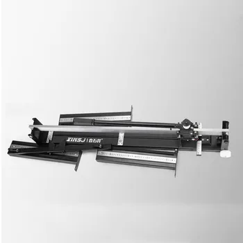 Yüksek hassasiyetli Kiremit kesici İtme bıçak Manuel lazer El düzenlenen Masaüstü Ev Zemin karo kesme makinası 800CM / 1000CM